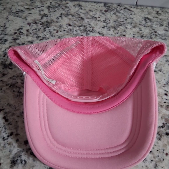 Simply Southern Pink Sloth Mesh Hat - Picture 3 of 5